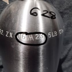 5lb. Aluminum CO2 Cylinder