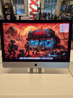 27" iMac 2017 Retina 5K, 3.4 i5, Radeon Pro 570 4GB, 8GB RAM, 256GB SSD - C02TH61BJ1GG A1419 $380