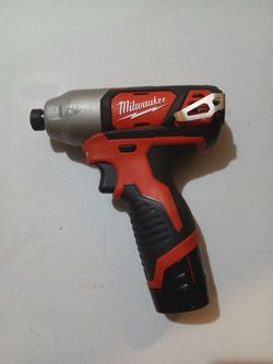 Milwaukee M12 1/4" Hex Impact Driver 2462-20