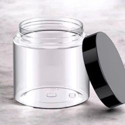 40 Pack 2oz Clear Plastic Jars With Lids BPA Free Cosmetic Containers