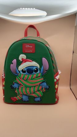 Loungefly Disney Stitch Christmas Backpack