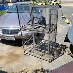 Bird Cage House.  Pet Enclosure Kennel