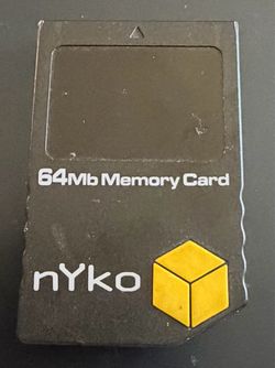 64MB GameCube Memory Card