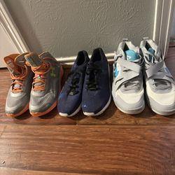Nikes, Adidas, Under Armor Shoes 