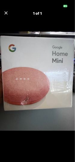 New in Box Google Home Mini Coral