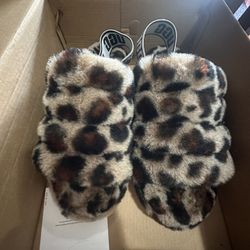 Ugg Leopard Slides 