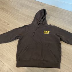 CAT Brown Hoodie