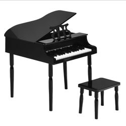 Costway Baby Grand Piano w/ Bench For Kid