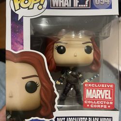 Exclusive Black Widow Funko Pop