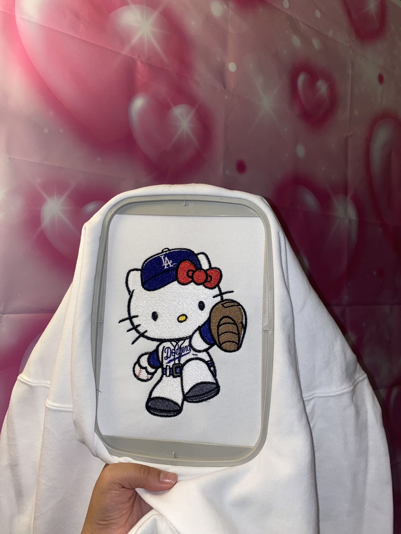 Dodger Kitty Crewneck