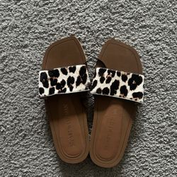 Stuart Weitzman Leopard Flats