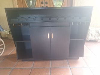 Buffet Wine Rack ..Clean..Sleek..