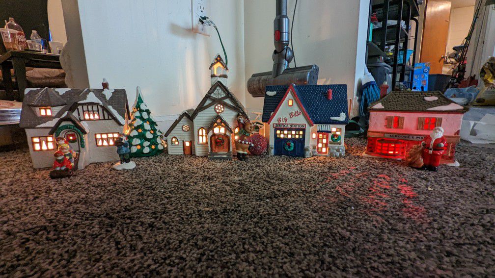 Light Up Vintage Christmas Decor