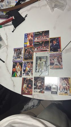 Baseball basketball cards