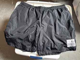 Sergio Tacchini Black Swim Shorts Sz 3x 