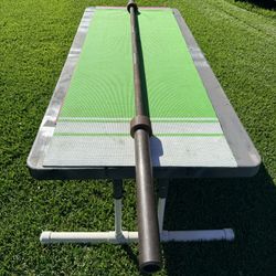 TEXAS SQUAT BAR- Olympic Specialty Bar By Buddy Capps 