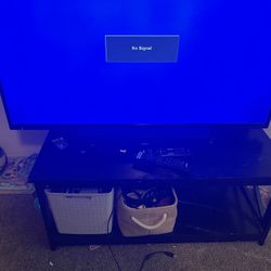 50” Atyme Flat Screen With Tv Stand And Soundbar 