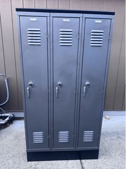 Metal lockers