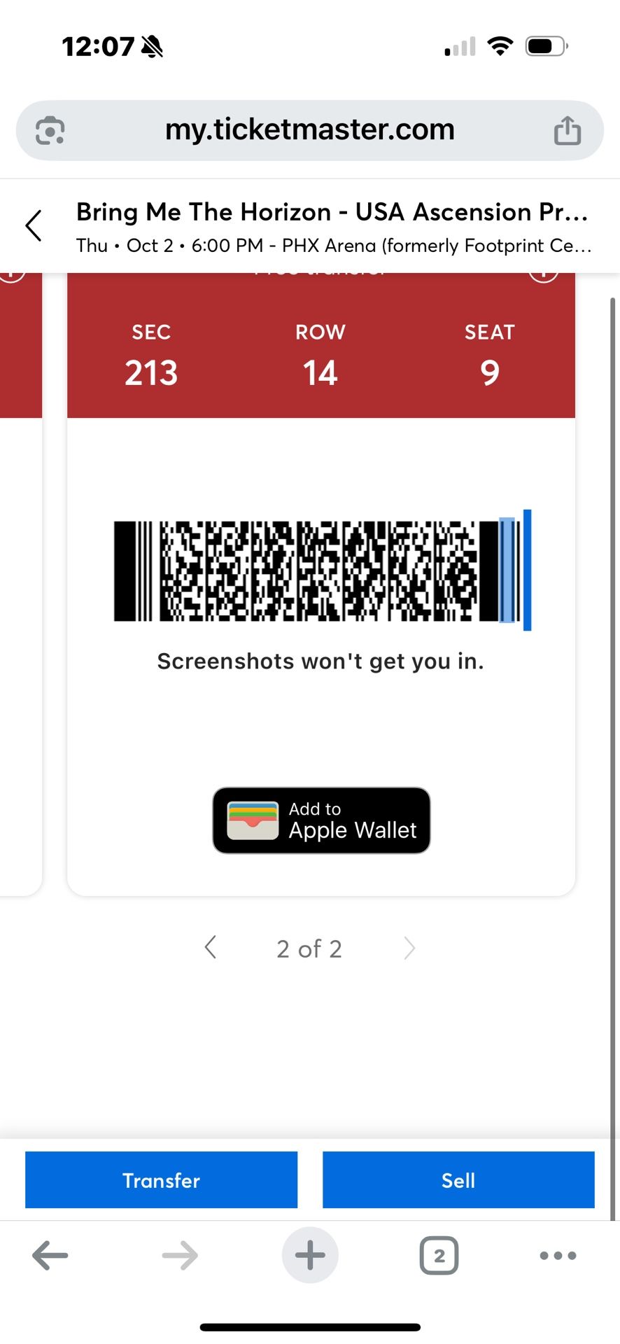 Bring Me The Horizon Tickets Phoenix Az