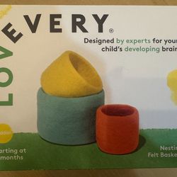 Lovevery Nesting Felt Baskets