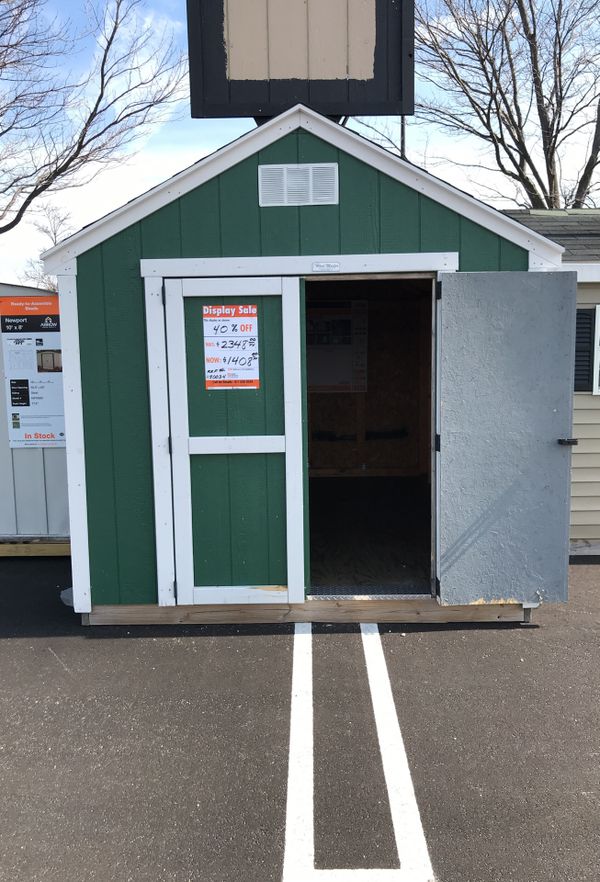 Sheds USA 8x12 Value Plus Shed Display in Westbury NY now on sale for