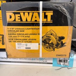 Brand New In Package Dewalt Corded Saw 