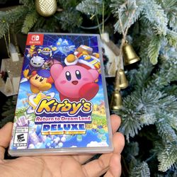Kirby Return to dreamland Deluxe New Sealed 
