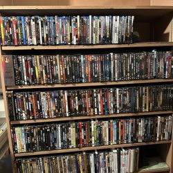 DVD and Blu-Ray Movie Collection 