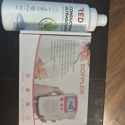 Fetal Doppler and gel