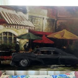 1945 Car On Replica Painting