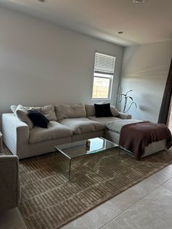 Cozy cloud like  couch