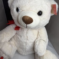 Valentines Day Bear With Tennis Bracelet