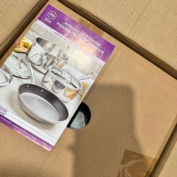 Brand new, never used Princess House Heritage Signature 3-Qt. (2.8 L) saucepan in its original box.