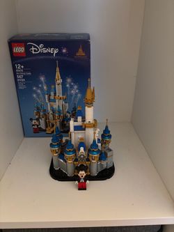 Lego mini Disney castle fully built