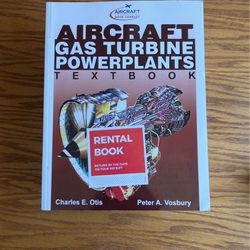 Aircraft Gas Turbines Power plants Textbook