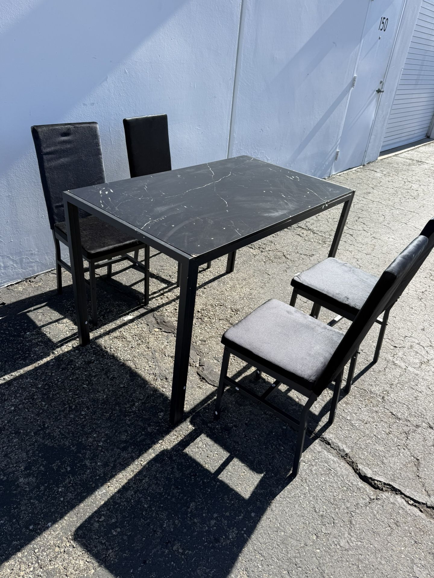 Dining table with 4 chairs