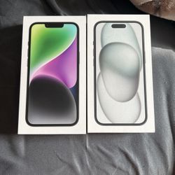 Original iPhone 14/ iPhone 15 Boxes