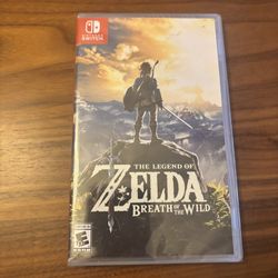 NIB/Sealed Zelda Nintendo Switch Cartridge Breath Of The Wild 