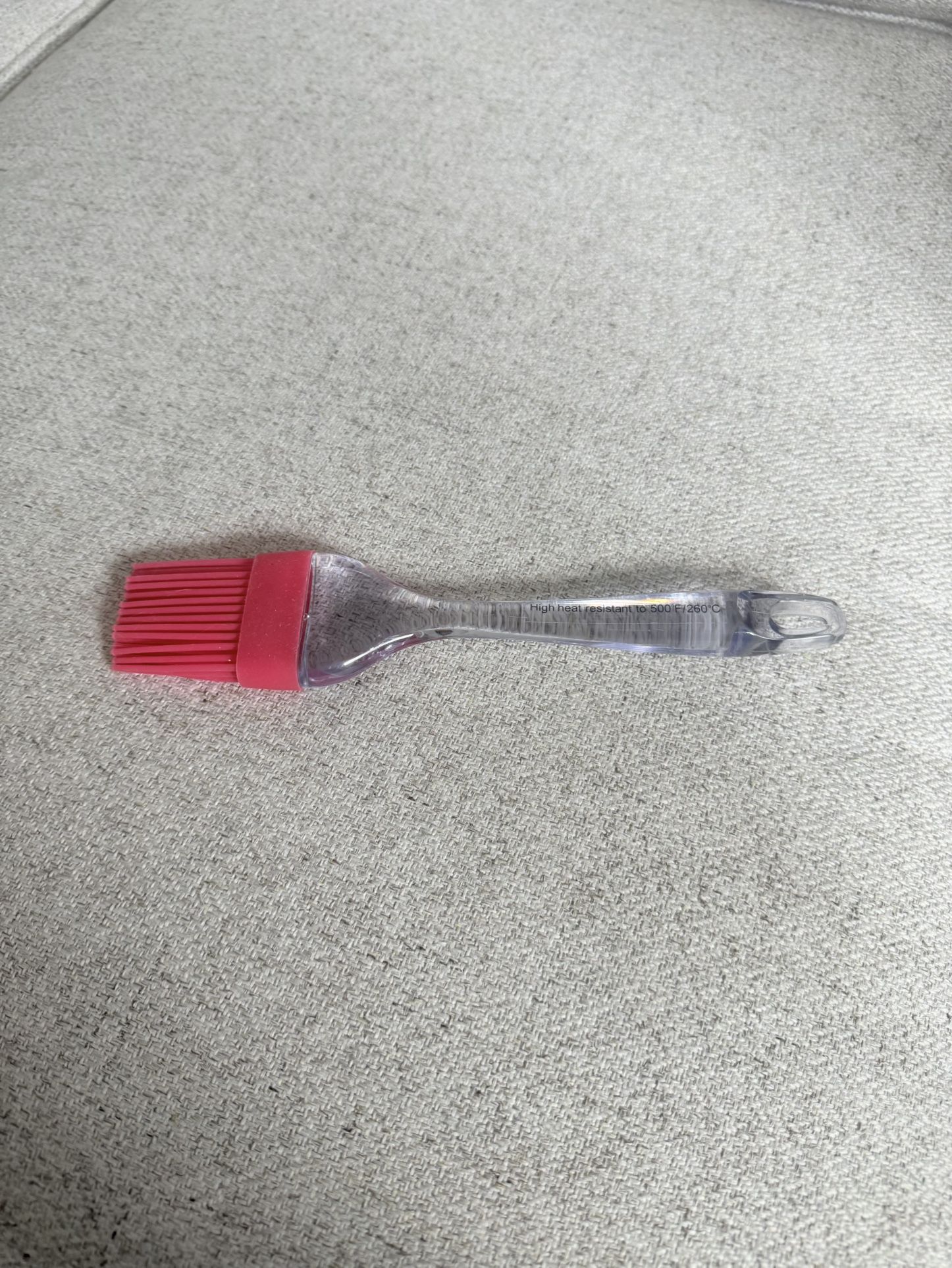 Highest quality Silicone Basting Brush. 8.5” long; 1.5” wide. A common kitchen utensil used for applying liquids like oil, butter, glazes, or sauces d