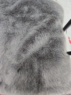 Restoration hardware faux fur blanket