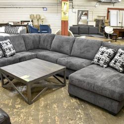 Nice U Shape Sectional On Sale In Store! 