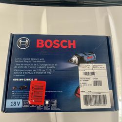 Bosch 1/2 In Impact Wrench Kit