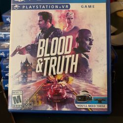 Blood & Truth (ps4)