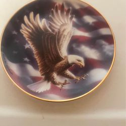 Constance 1991 Franklin Mint American Eagle Plate