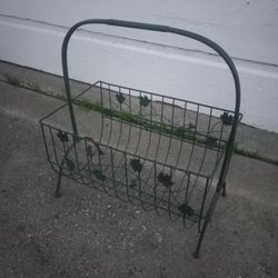 Vintage Magazine Holder