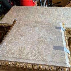 Two end tables and a coffee table for sale