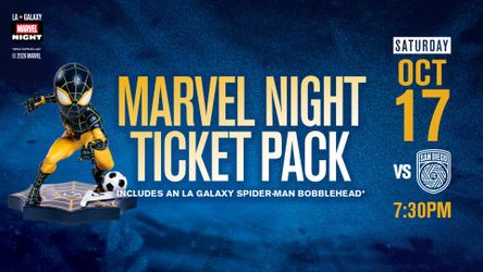 4 LA Galaxy vs SDFC Marvel ticket packs