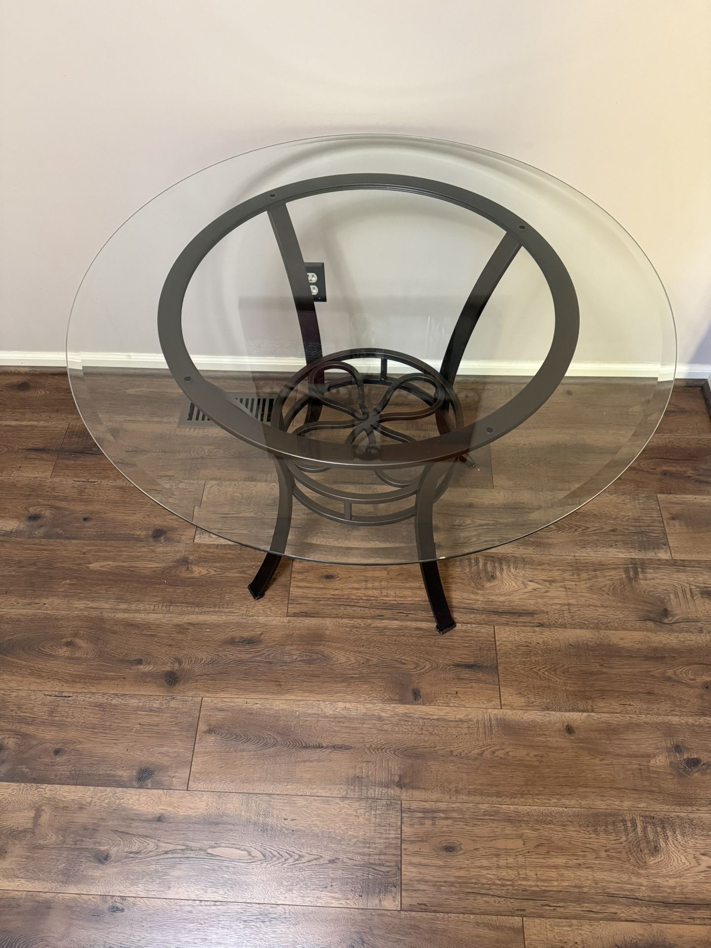 Glass Top Kitchen Table -OBO