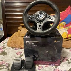 Numskull Racing Wheel With Pedals 