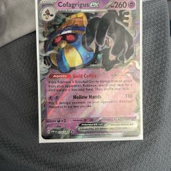Cofagrigus ex • Paradox Rift Pokemon Paradox Rift • 076/182